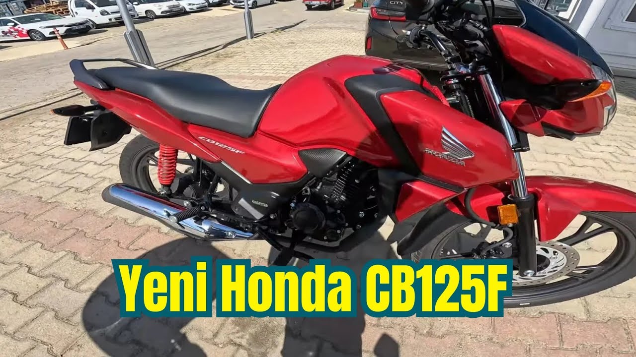 Honda CB 125F Test Motorunu Kullandım