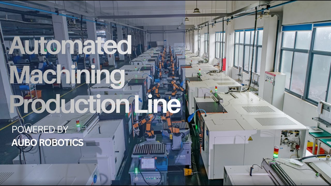Precision in Motion: AUBO Machining Automation