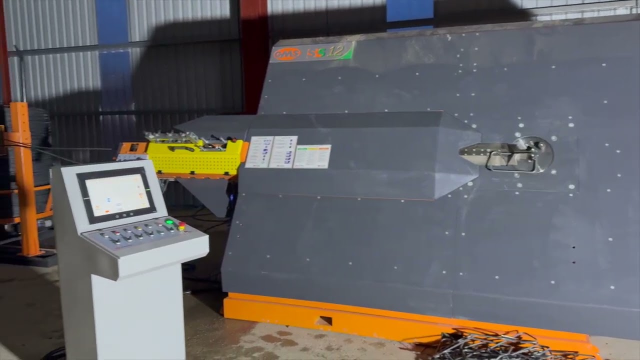 GMS // GOCMAKSAN - SLS 12 - Etriye Bükme Makinası - Stirrup Bending Machine - 2025