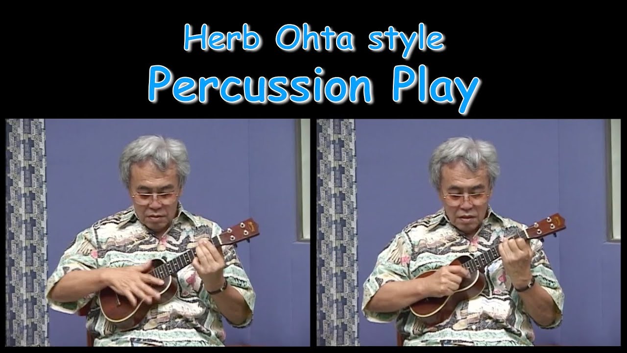 Herb Ohta style Percussion Play