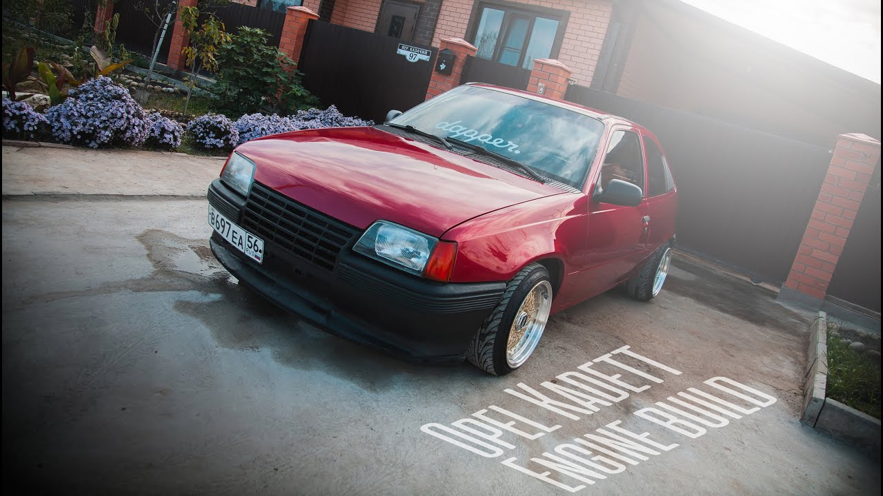 Opel Kadett Engine build / Timelaps