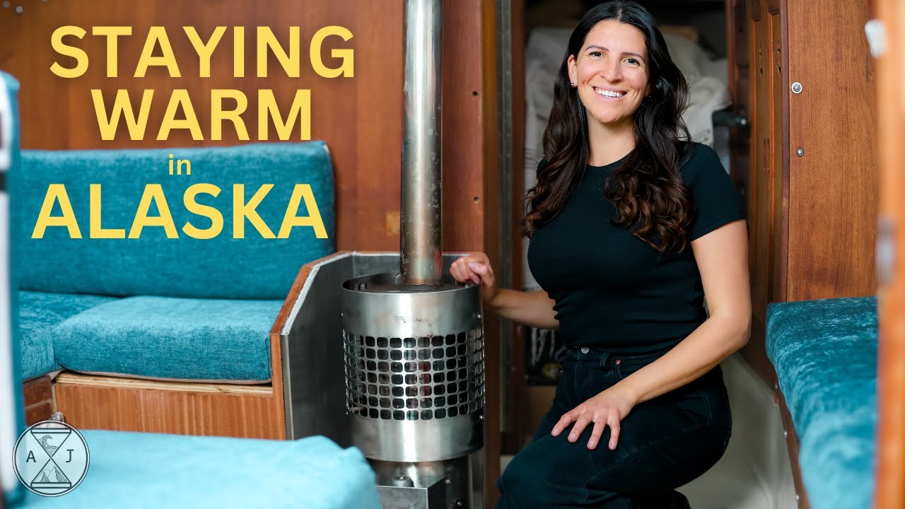 DIY Diesel Heater Install Preparing to Sail ALASKA! | A&J Sailing