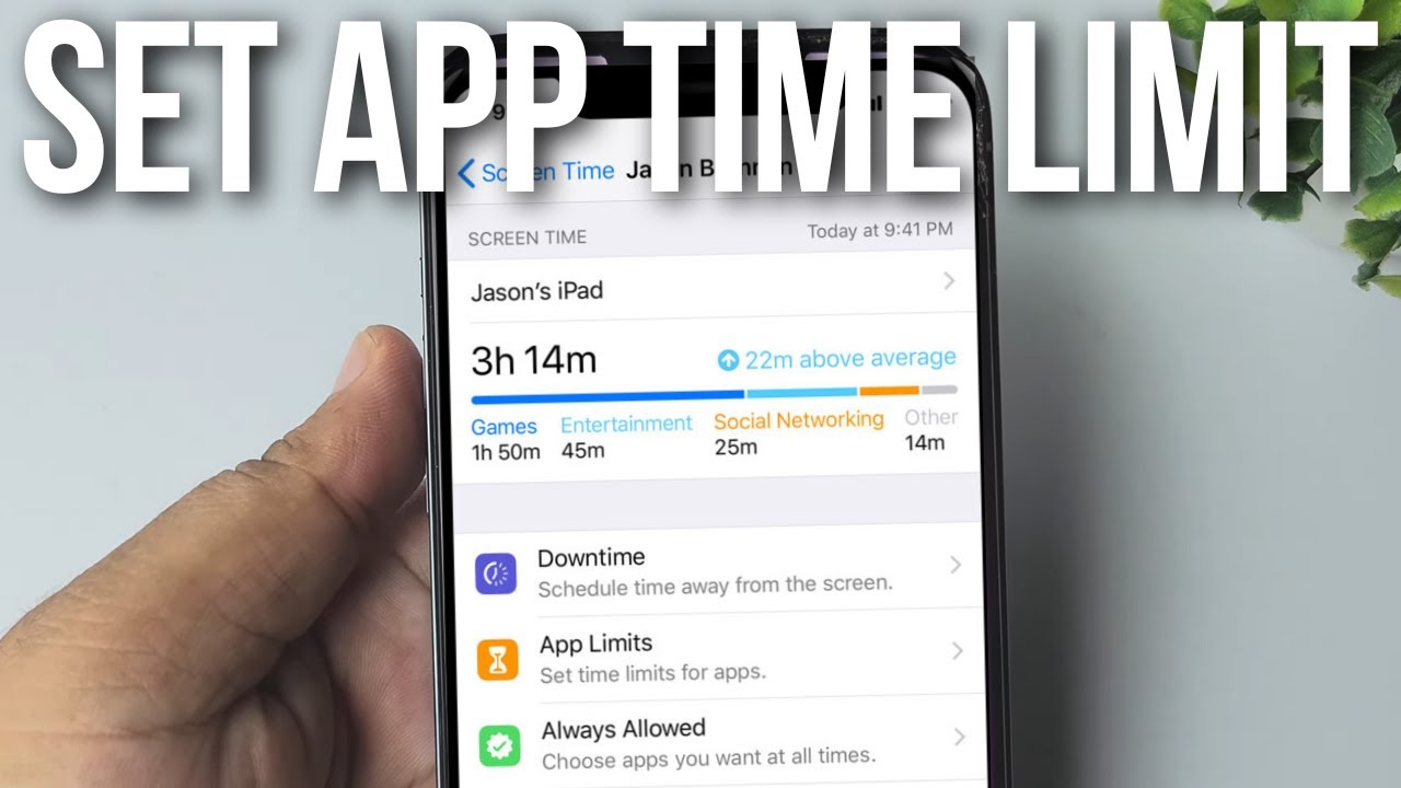 Как установить ограничение по времени для любого приложения на iPhone