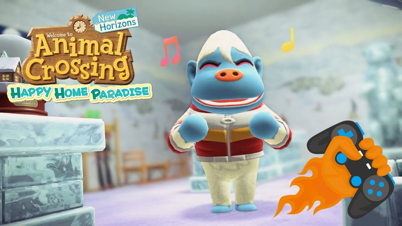 My Personal Ski Slope | Hans | Animal Crossing: Happy Home Paradise