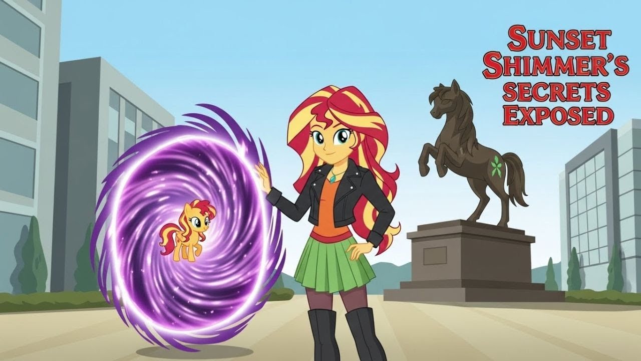 Equestria Girls Sunset Shimmer's Origin Story Secrets Exposed Fan Fiction AI Gen