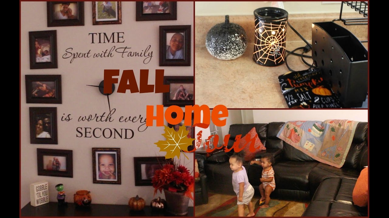 CoZy Fall Living Room Tour 2016 Budget Friendly !