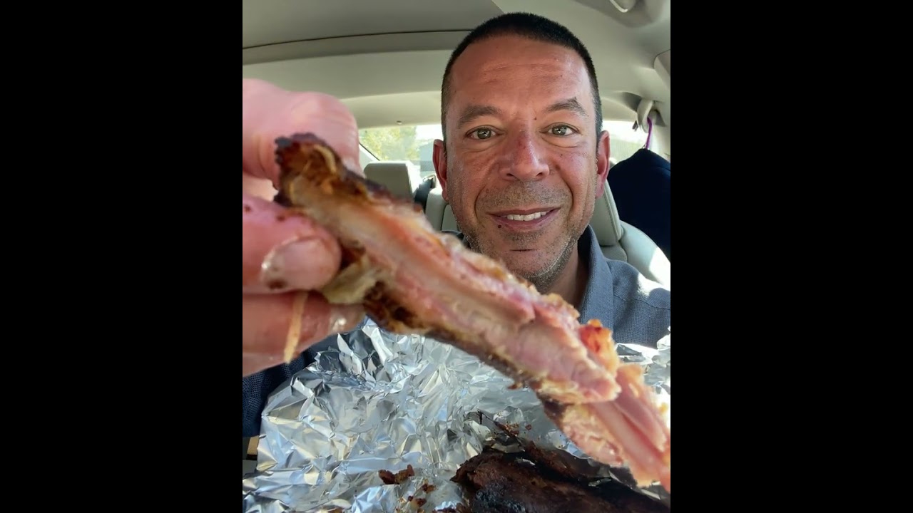 BBQ Ribs Muckbang | Johnny’s BBQ Cullman Alabama #bbqfood #foodie #food