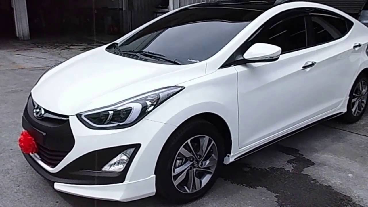 【新車交車】現代汽車2016 HYUNDAI Elantra1.8 EX 鋒芒黑潮精裝客製,轎跑新風格
