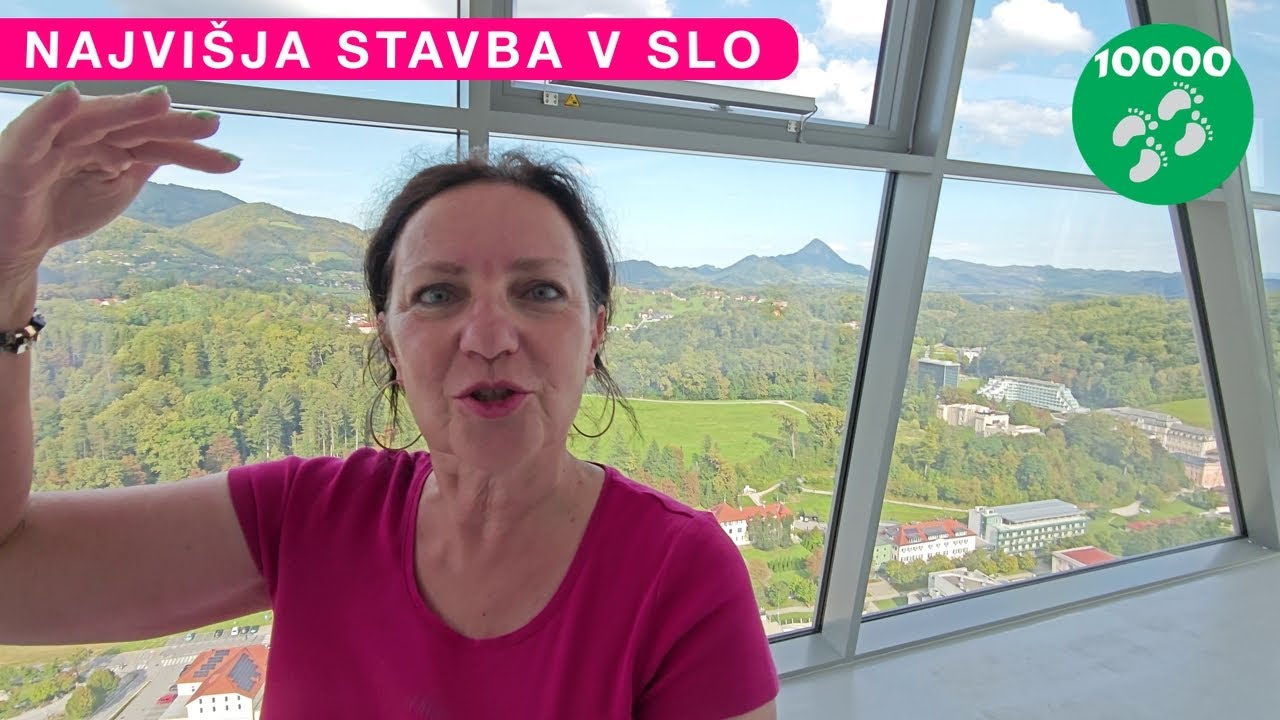 Šla sem na vrh najvišje stavbe v Sloveniji - VLOG 41 Rogaška Slatina