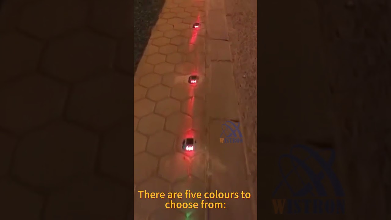 solar road stud light for driveway, dock, markers, step, staircase, garden, ground 