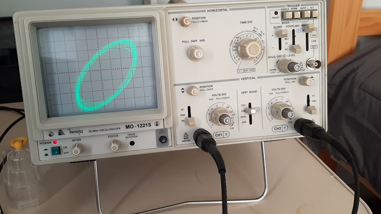 Tutorial técnico #1 – Ajuste de Azimute de um tape-deck auxiliado por osciloscópio