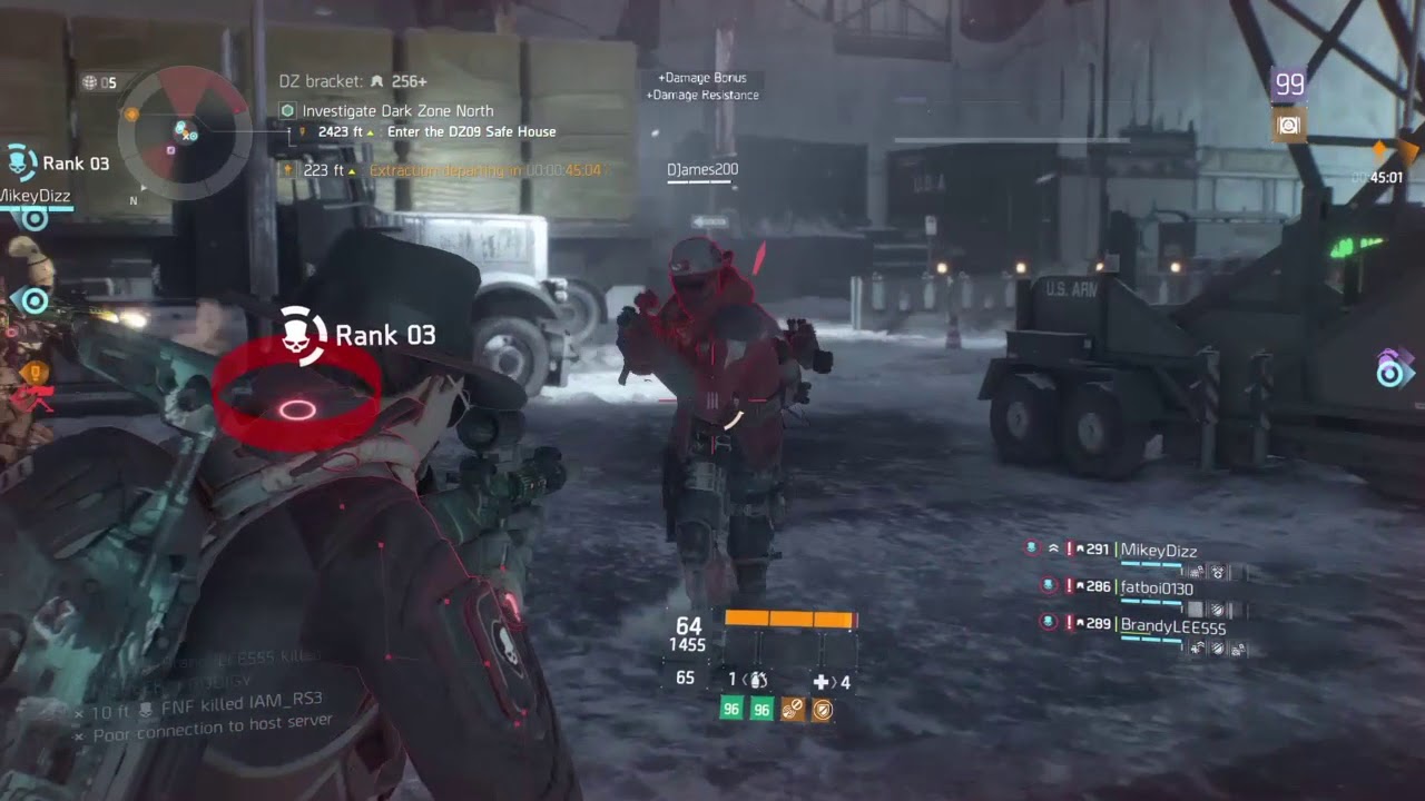 Striker Classified Darkzone Manhunt Gameplay