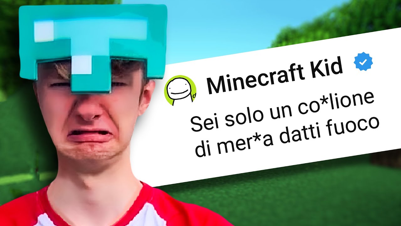 Sono Stato INSULTATO Dai MINECRAFT KIDS