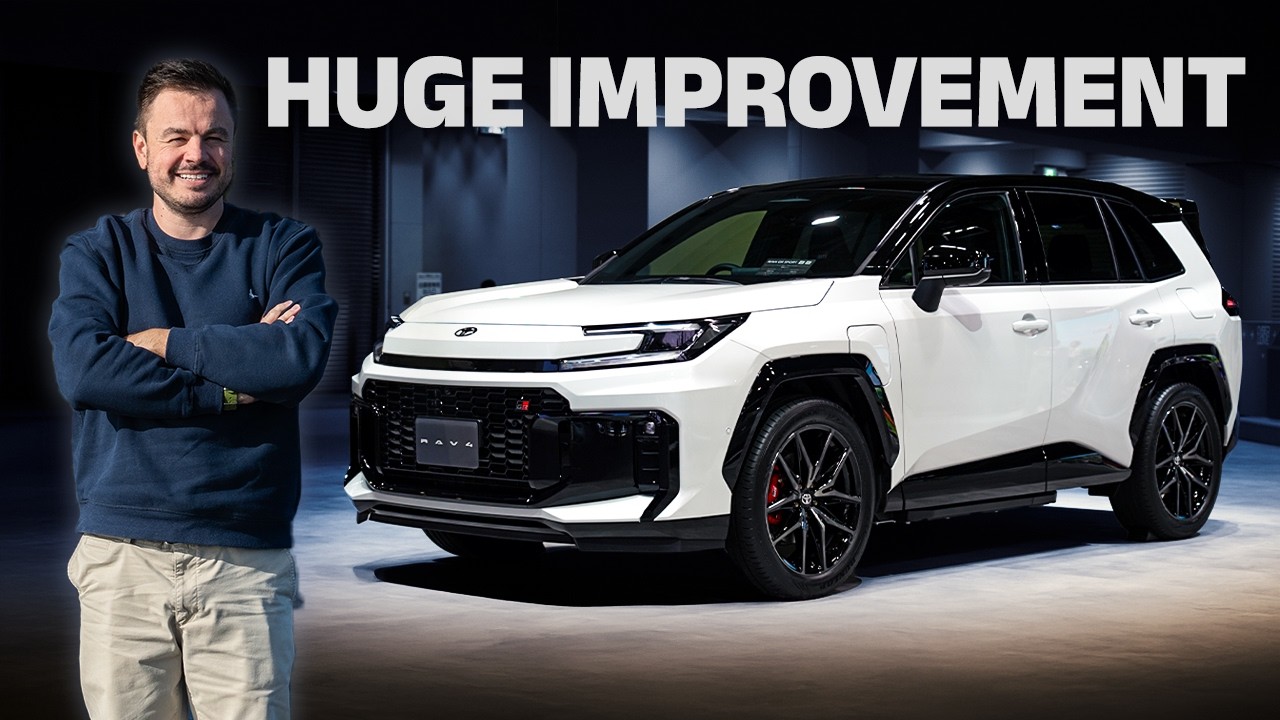 ПЕРВЫЙ ВЗГЛЯД на совершенно новый Toyota RAV4 PHEV и гибрид