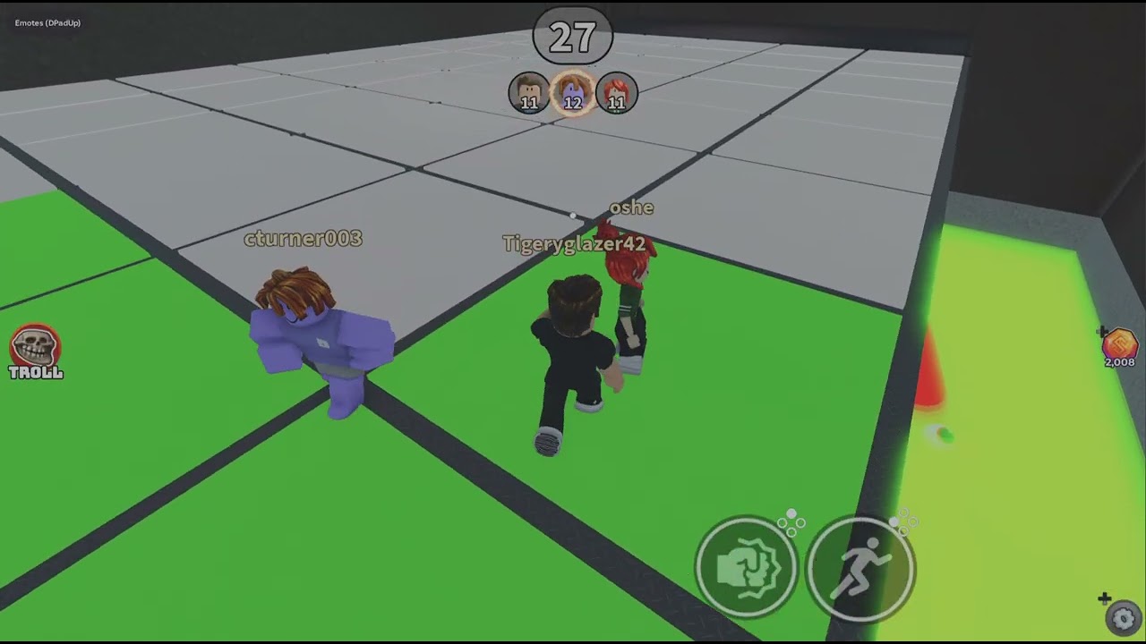 Playing Roblox