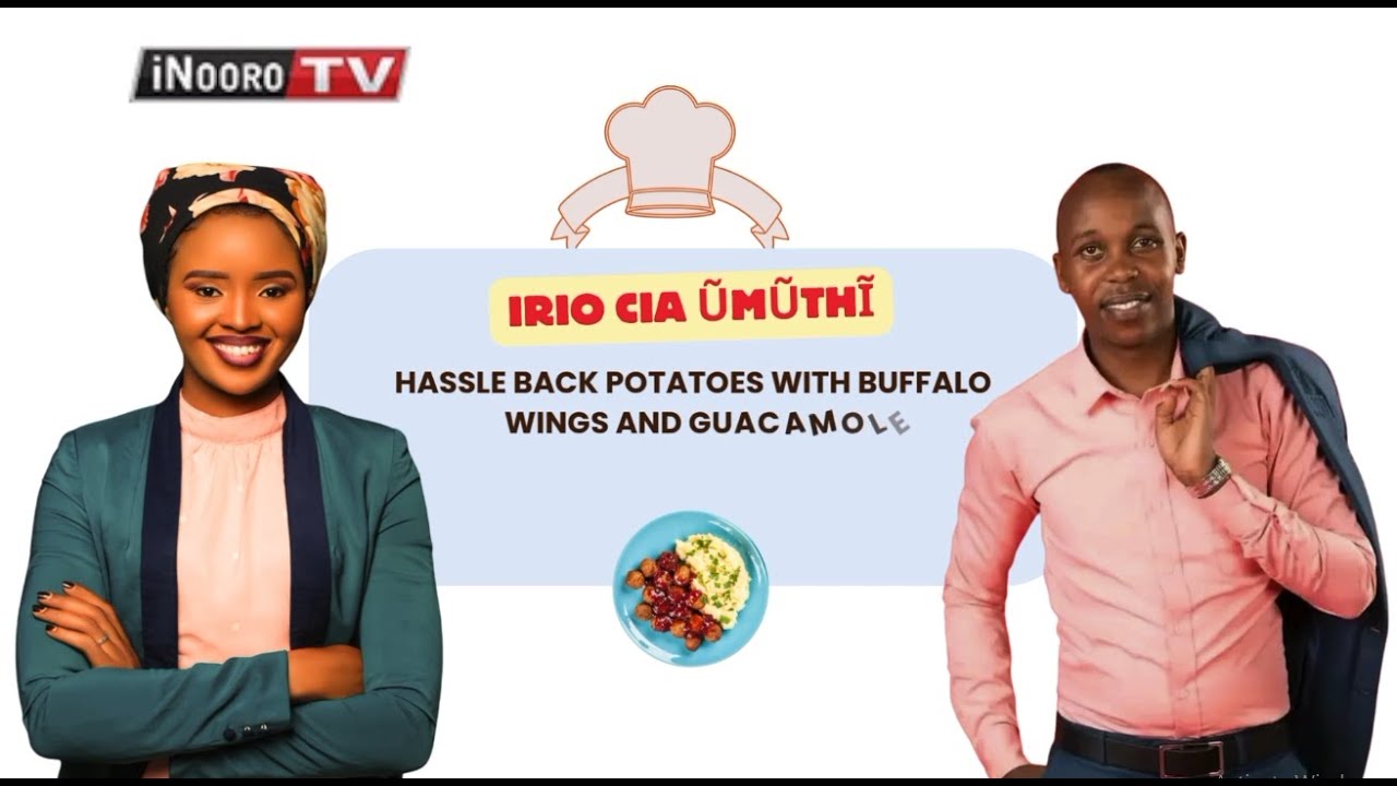 Ng’ang’a wa Njoroge na mũtumia wake Maggie nĩ maratwonia kũruga Hassleback potatoes  #IrioToGitheri