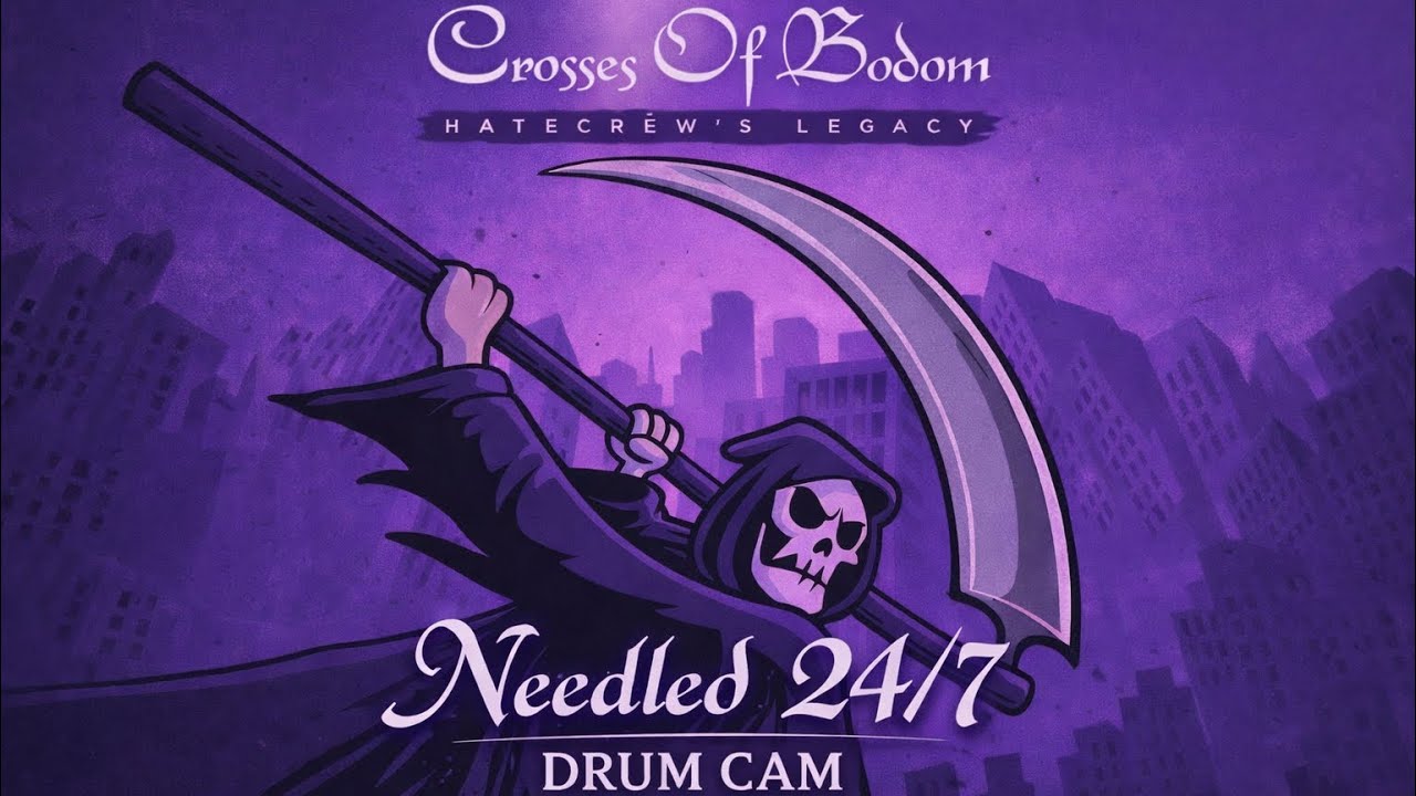 Children of Bodom – Needled 24/7 | Drum Cam Cover