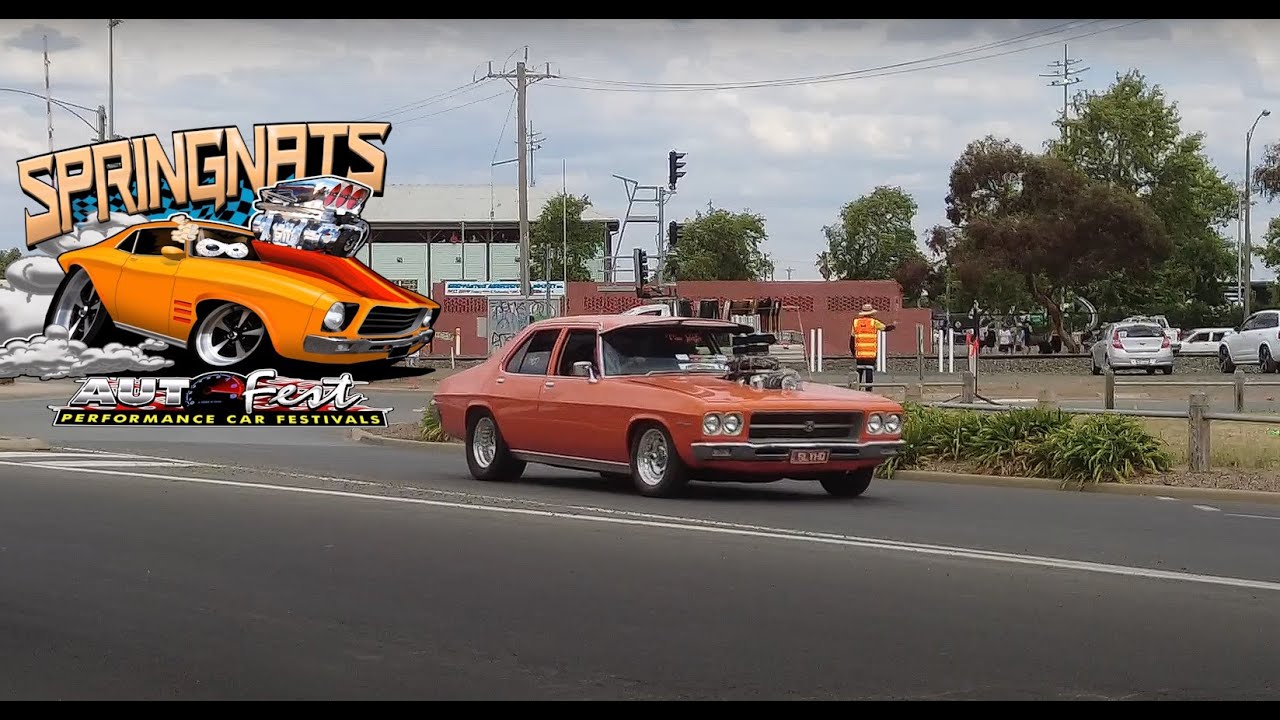 Shepparton Spring Nats parade 2024 Fet 