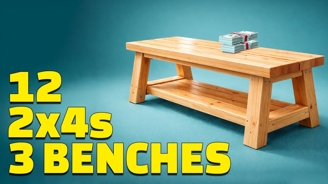 2x4 Benches That Make Money