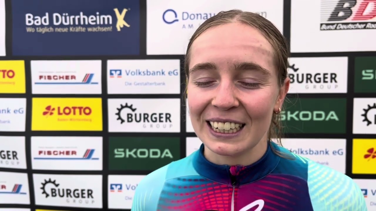#RadDM2024: Antonia Niedermaier 🥉nach dem Straßenrennen