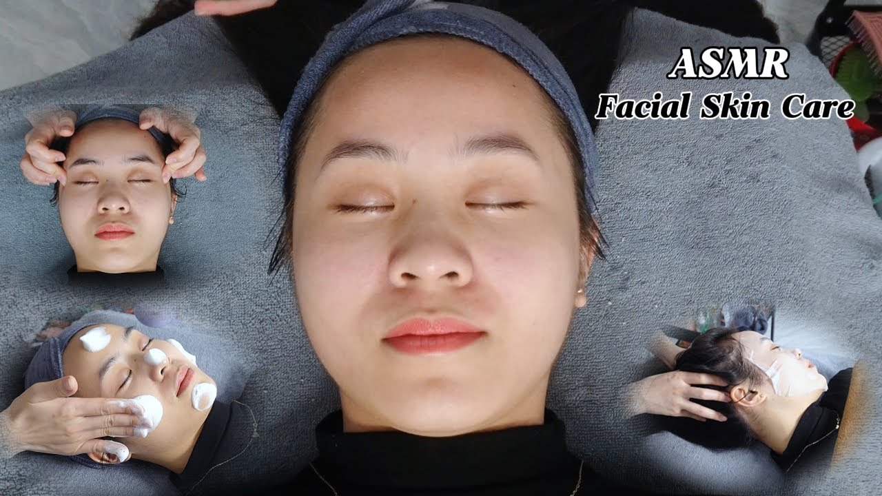 ASMR Facial Skincare | Skin Rejuvenation Therapy