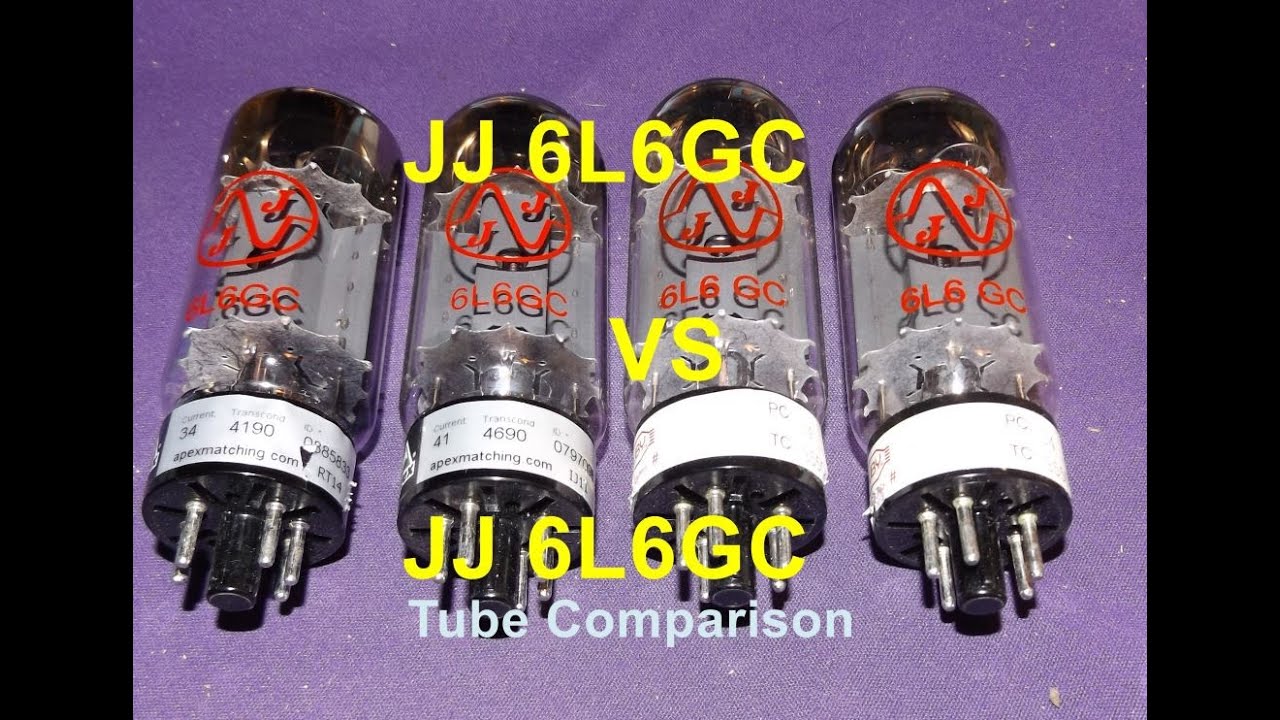 JJ 6L6GC vs JJ 6L6GC Tube Comparison   You make the call
