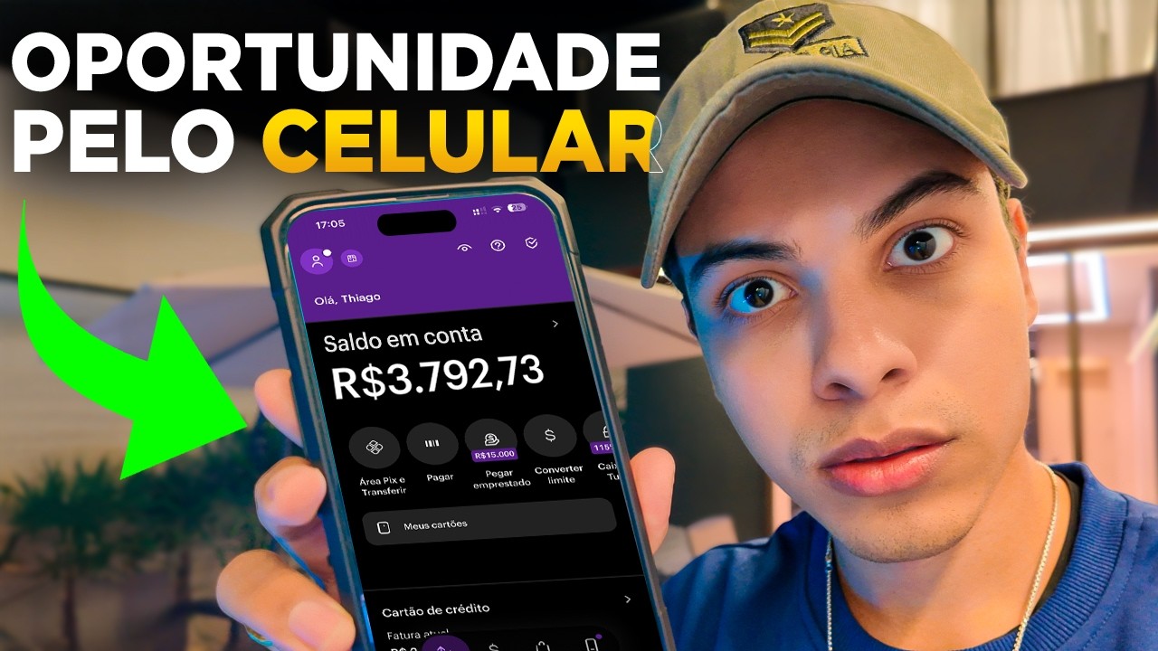 ACHEI UMA OPORTUNIDADE DE TRABALHAR PELA INTERNET (S&oacute; com o Celular)