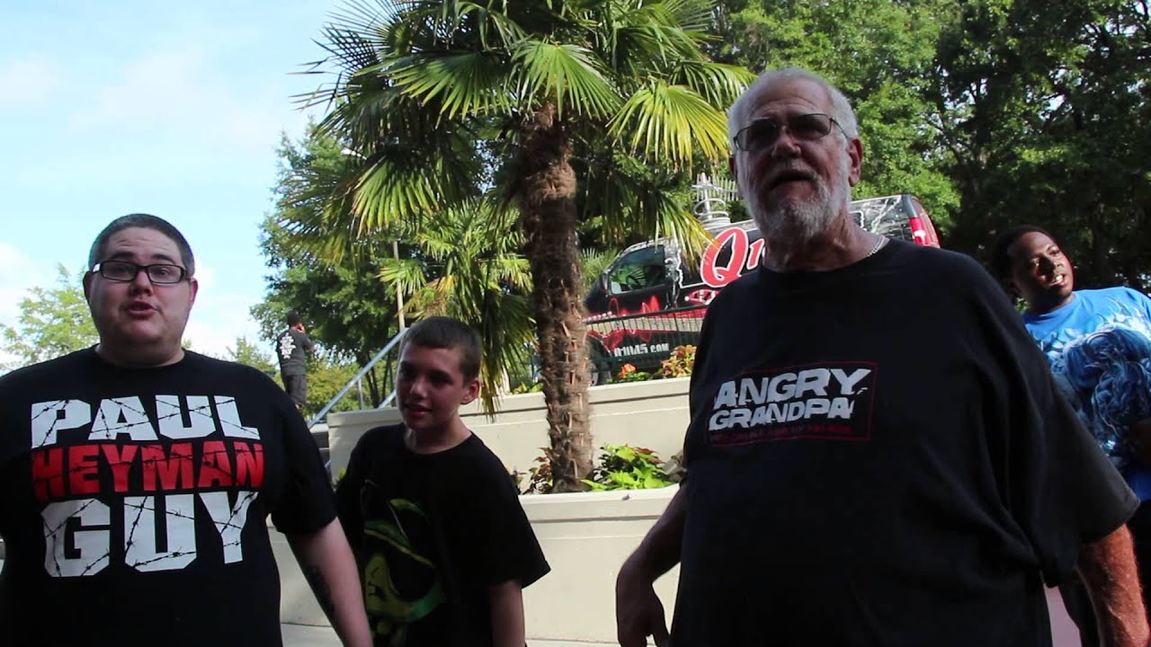 The Angry Grandpa tells a funny wrestling story on Pickleboy