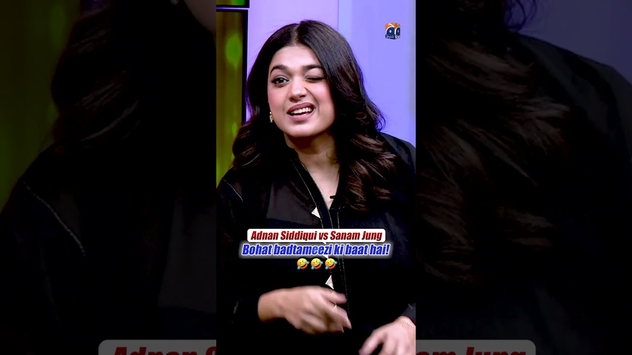 Adnan Siddiqui vs Sanam Jung! | Mastiyan😂 | #hasnamanahai #sanamjung #shorts