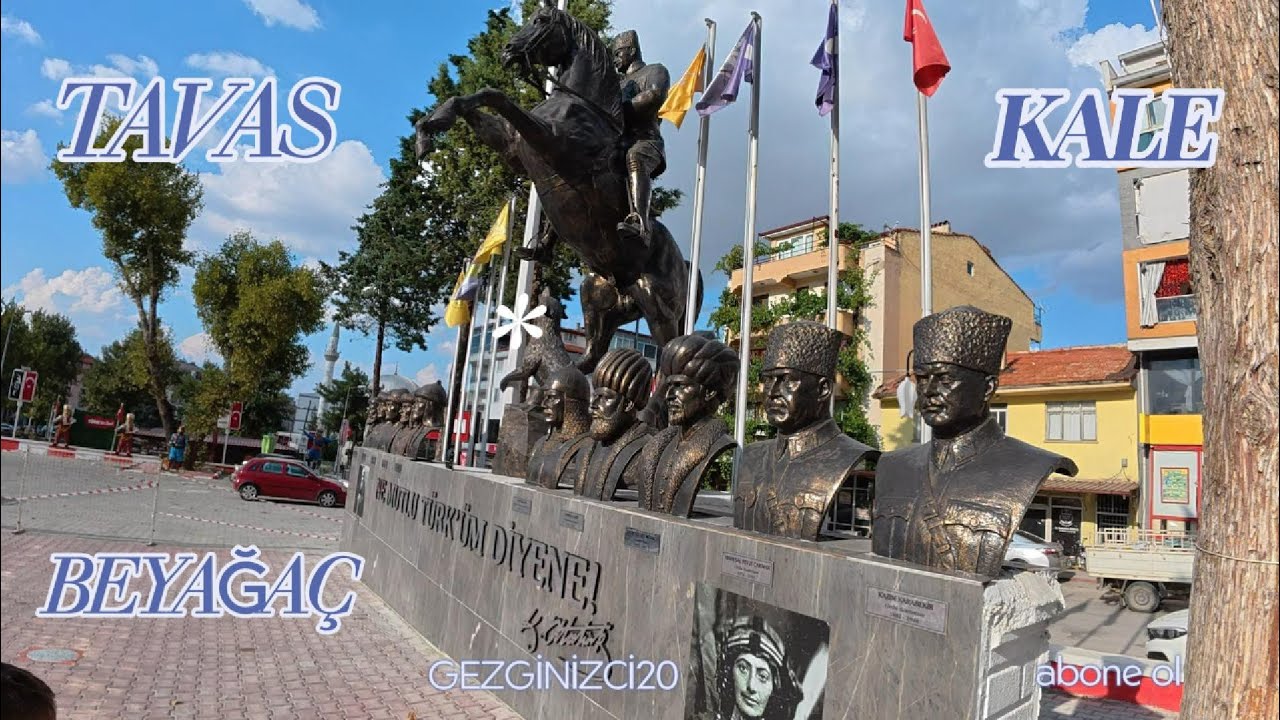 TAVAS-KALE-BEYAĞAÇ Bölge Bölge 81 İl Türkiye Denizli'nin ilçeleri serisi
