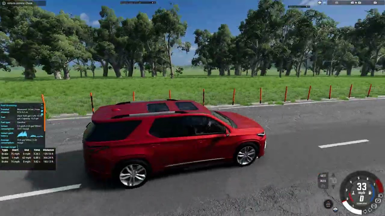BeamNG drive 2023 Chevrolet Traverse High Country AWD