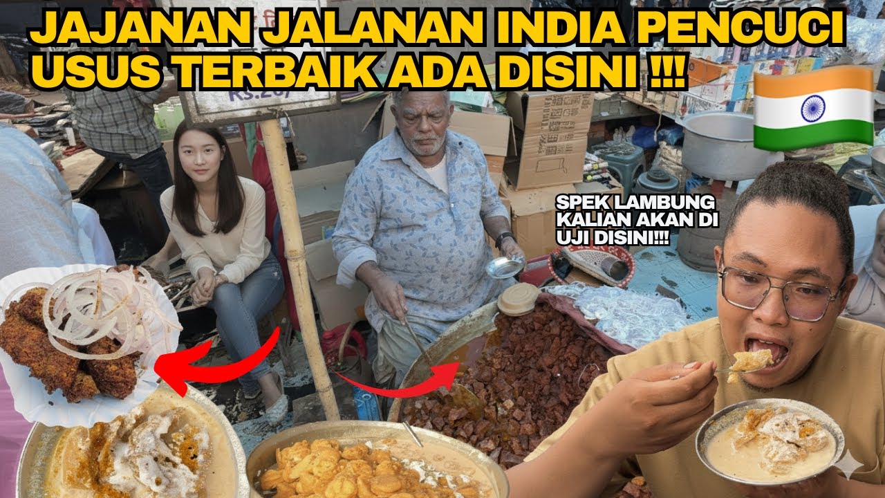 KULINER ADRENALIN UJI COBA KETAHANAN LAMBUNG BESERTIFIKAT DI INDIA🇮🇳‼️TIDAK COCOK TUK UMMAT LEMAH ‼️