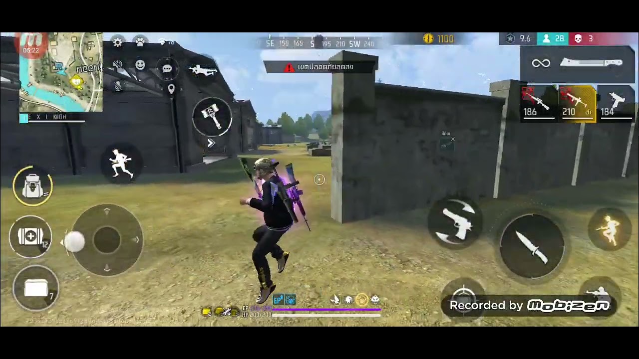 FREE FIRE 1vs2ดันแรงค์ใหญ่S50