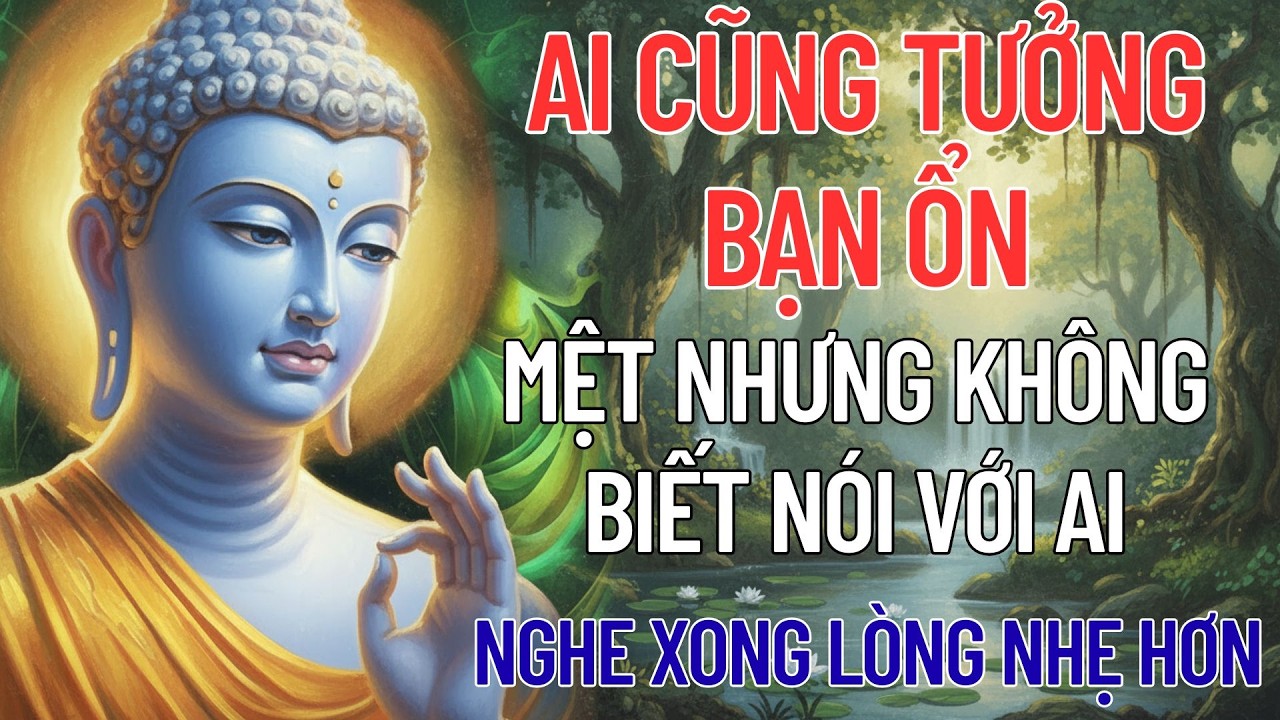 LỜI PHẬT DẠY NGHE MỖI TỐI: Có Những Nỗi Buồn Không Cần Nói Ra