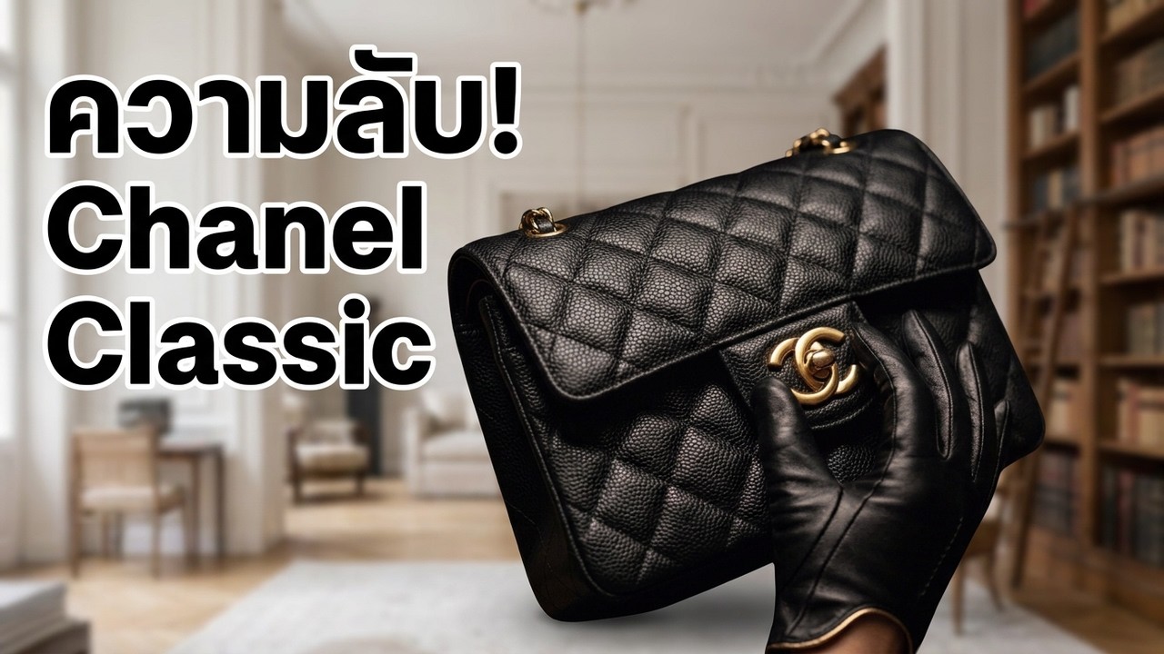 ความลับซ่อนใต้ฝาพับ! ทำไม Chanel Classic Flap ถึงราคาแพงขนาดนี้