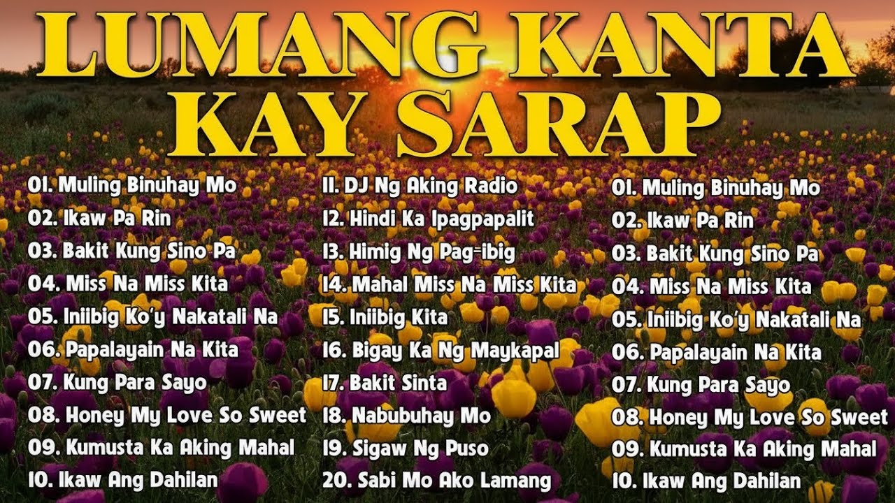 LUMANG KANTA MEDLEY- Tagalog Love Song 70s 80s 90s - Pure Tagalog Pinoy Old Love Songs#01