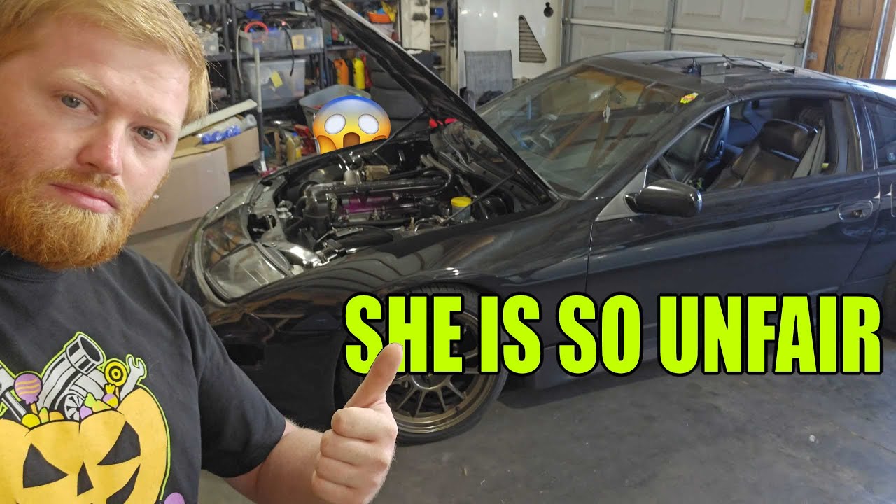Давайте осмотрим UNFAIRLADY (огромный турбодизель 2JZ 300ZX)
