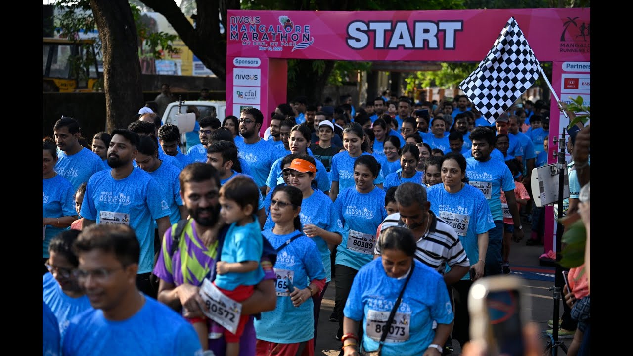 Niveus Mangalore Marathon 2024 Achieves Resounding Success with Over 5,000 Participants