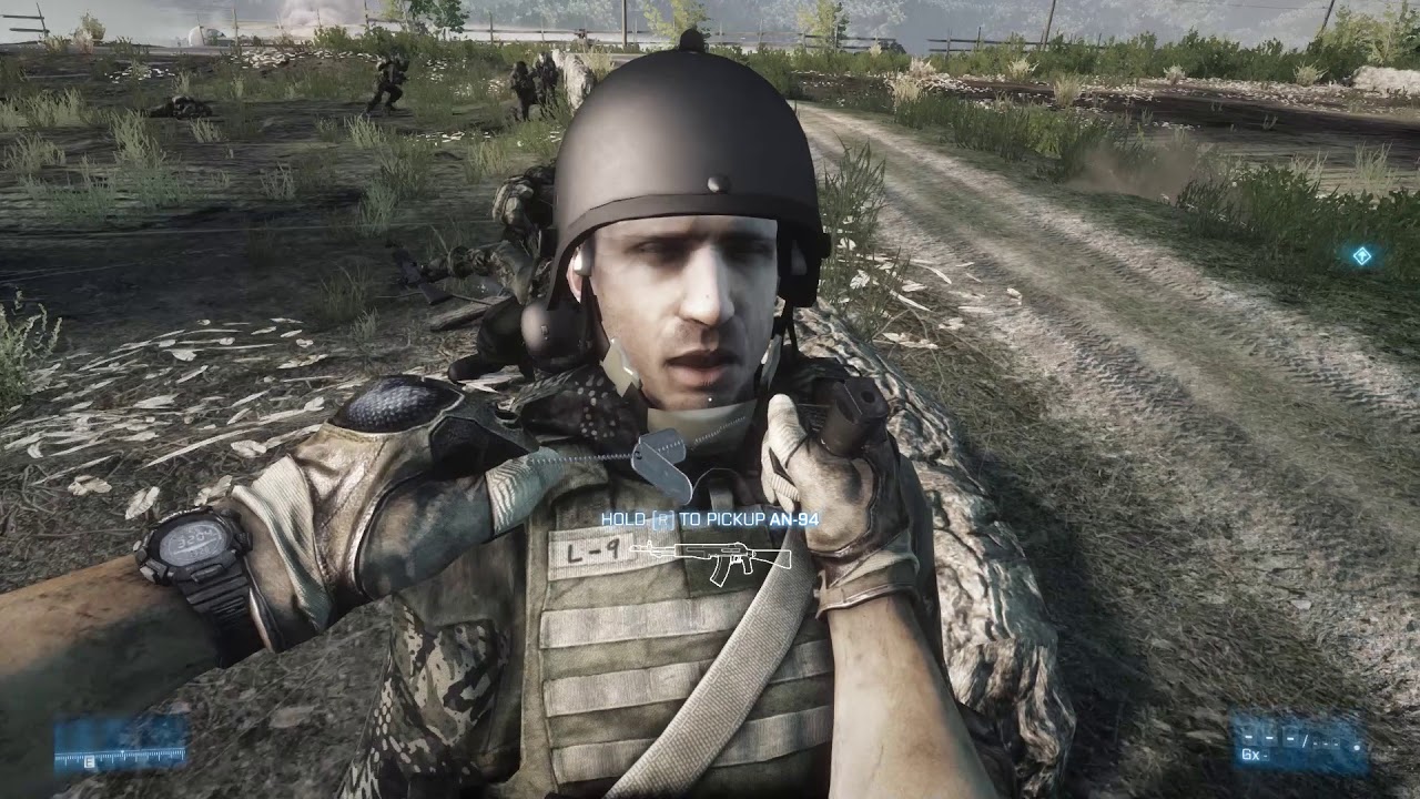 Battlefield 3 Campaign KNIFE ONLY Part 10 | Rock and a Hard Place