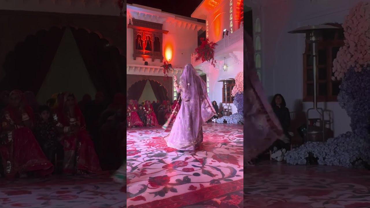 Rajputi Ghoomar Dance Baisaraj || Folk Song Chand Chadyo Gignar