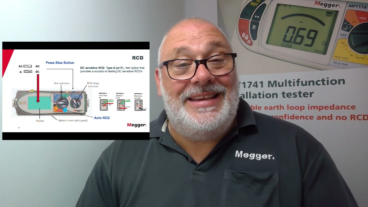 Testing Type A RCD’s with Megger MFT