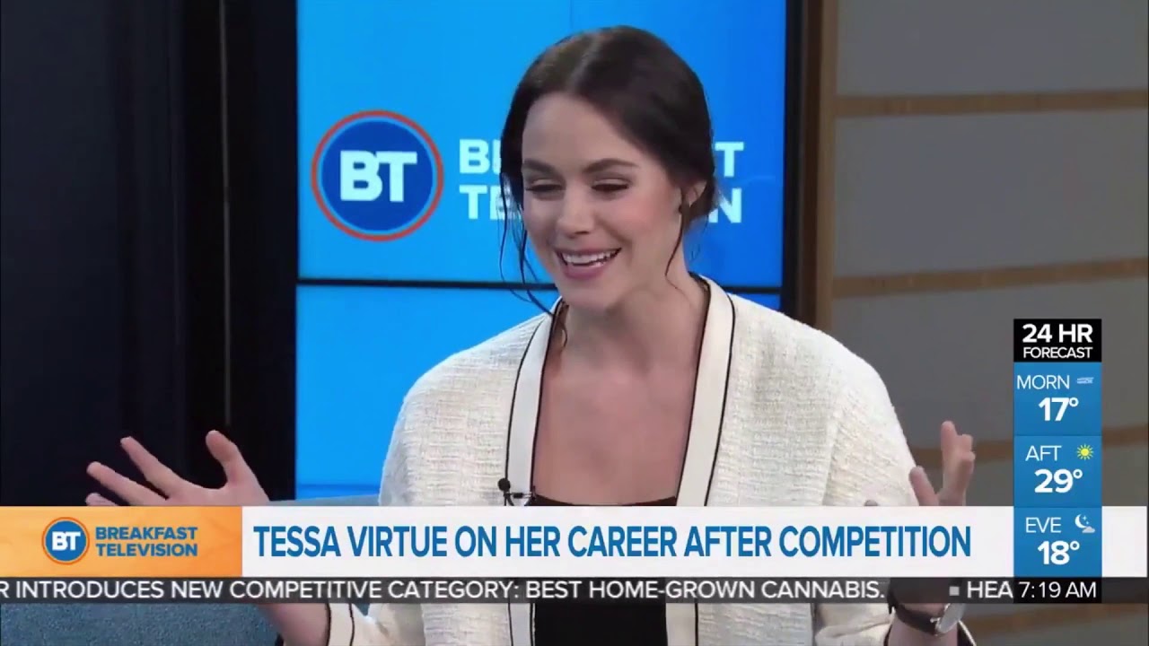 Tessa Virtue on Breakfast Television Vancouver (September 2019)