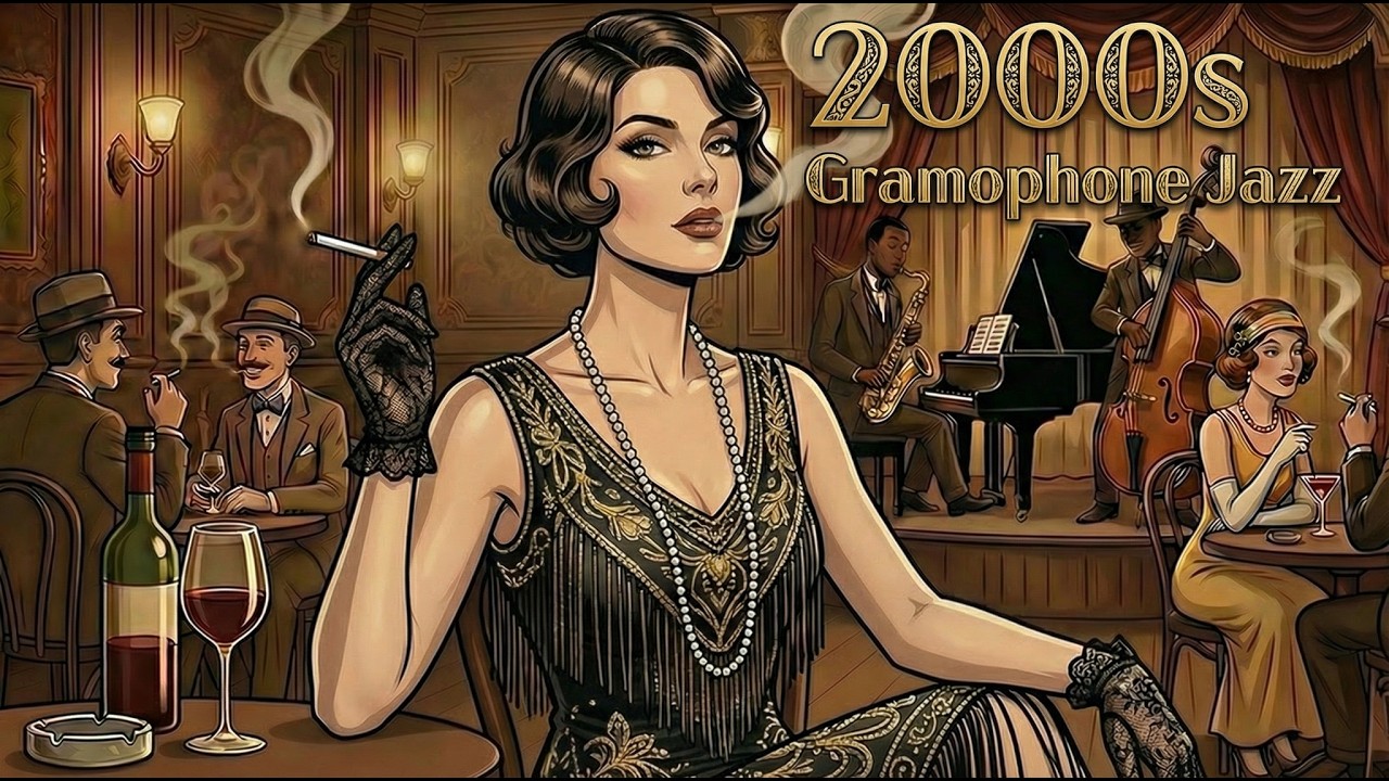2000s Vintage Jazz Music Ambience | 1 Hour Sophisticated Lounge