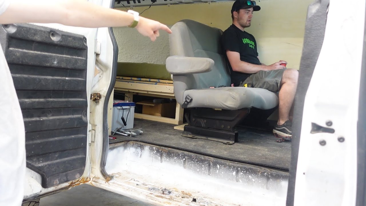 Installing a bench seat in my Van