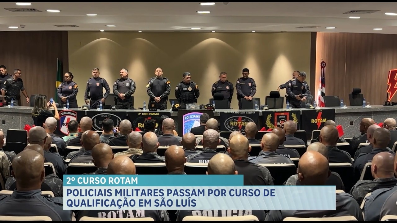 Polícia Militar do Maranhão inicia 2º Curso Operacional da ROTAM