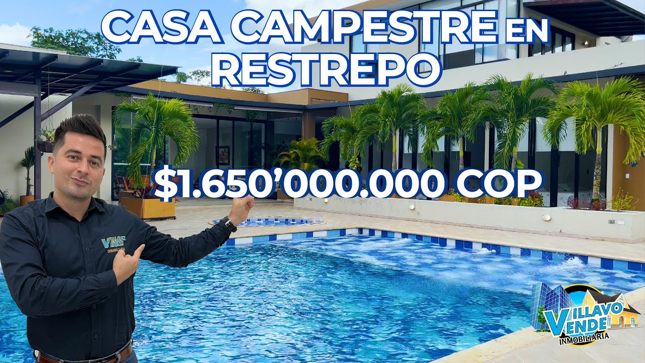 Video Recorrido ACTUALIZADO ✅ Hermosa Casa Campestre en los Llanos