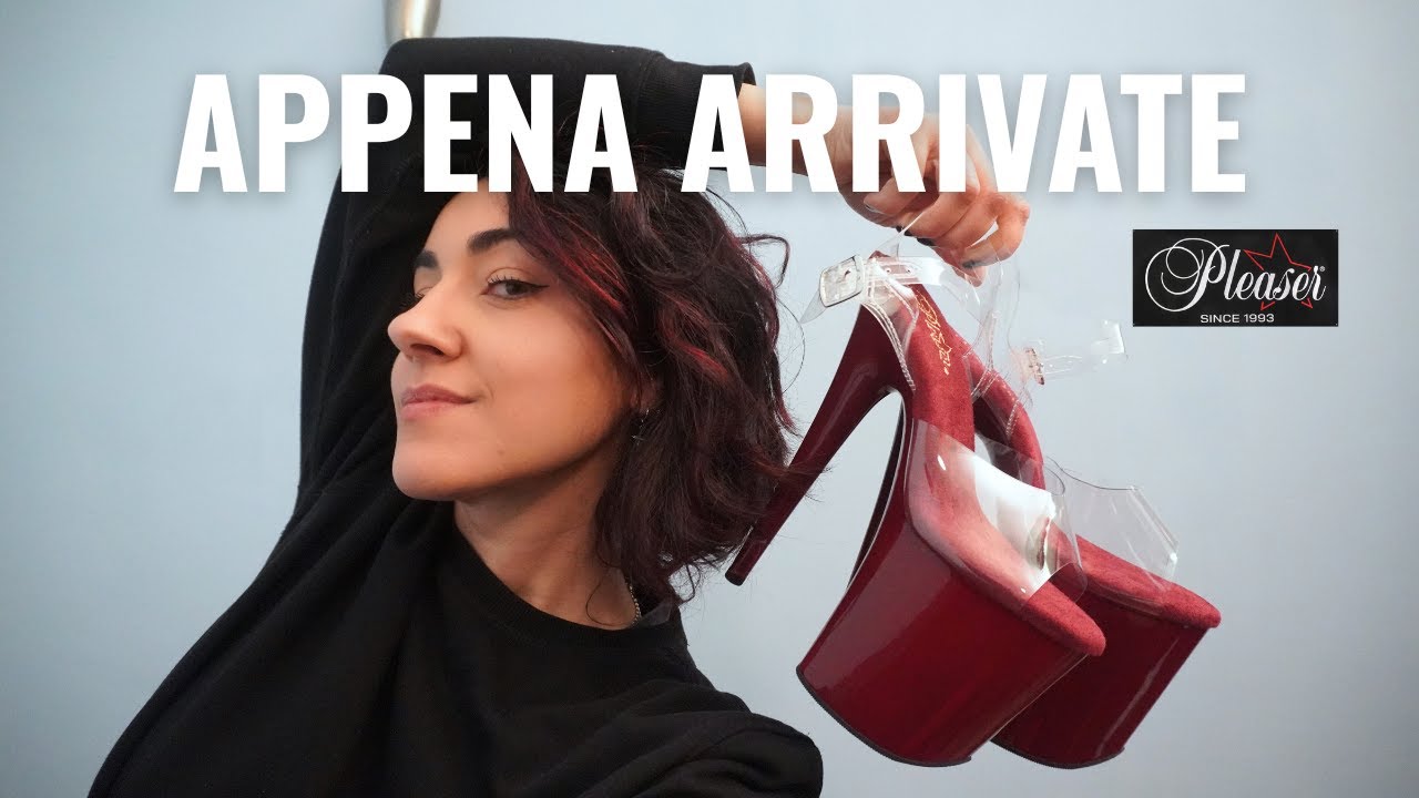 Nuove SCARPE da POLE DANCE: UNBOXING Live + evento EUFORIA EROTICA