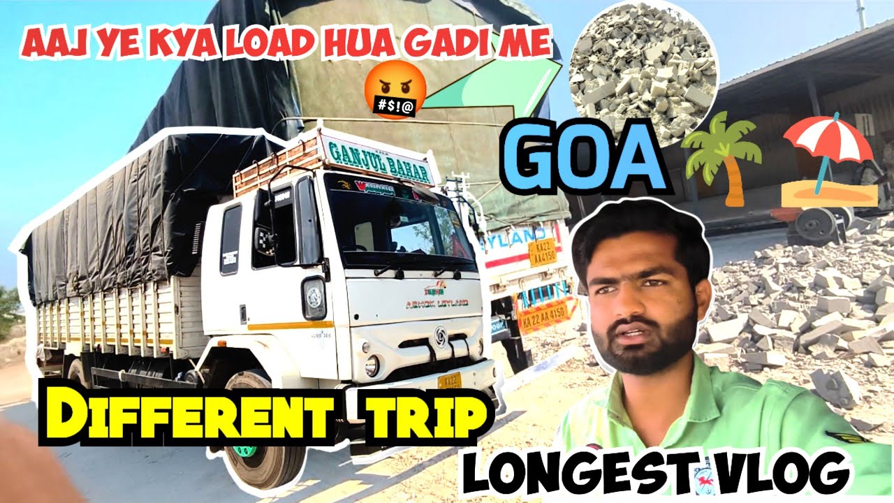 AAJ YE KYA LOAD HUA GADI ME? 😱 | Goa🌴⛱️ Trip With Heavy Load | Longest Vlog