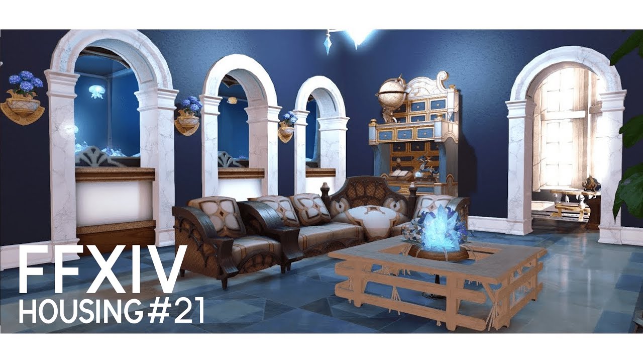 FFXIV HOUSING #21 - Restful blue