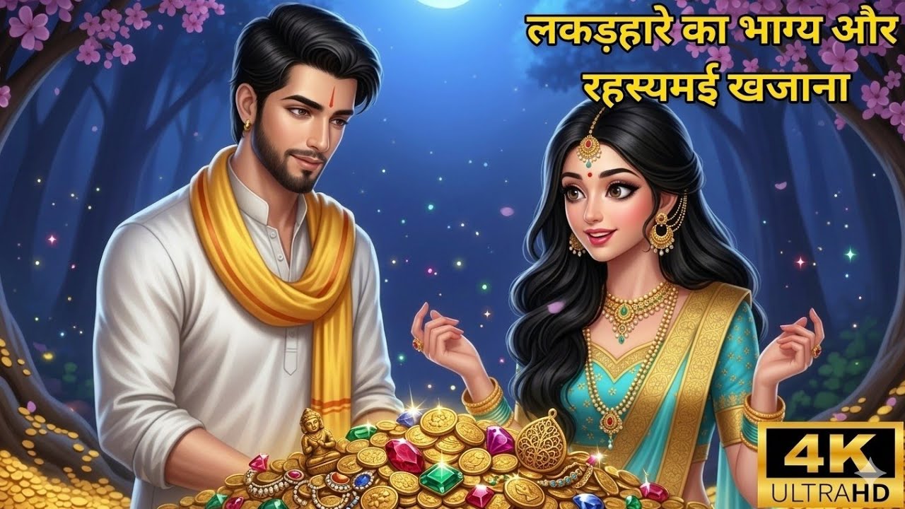 गरीब लकड़हारा और सोने का पेड़ | Mukesh and the Golden Tree Story | Moral Story in Hindi#hindistories